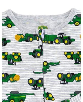 Baby Boys Ribbed Zip Up Sleep N' Play Coverall