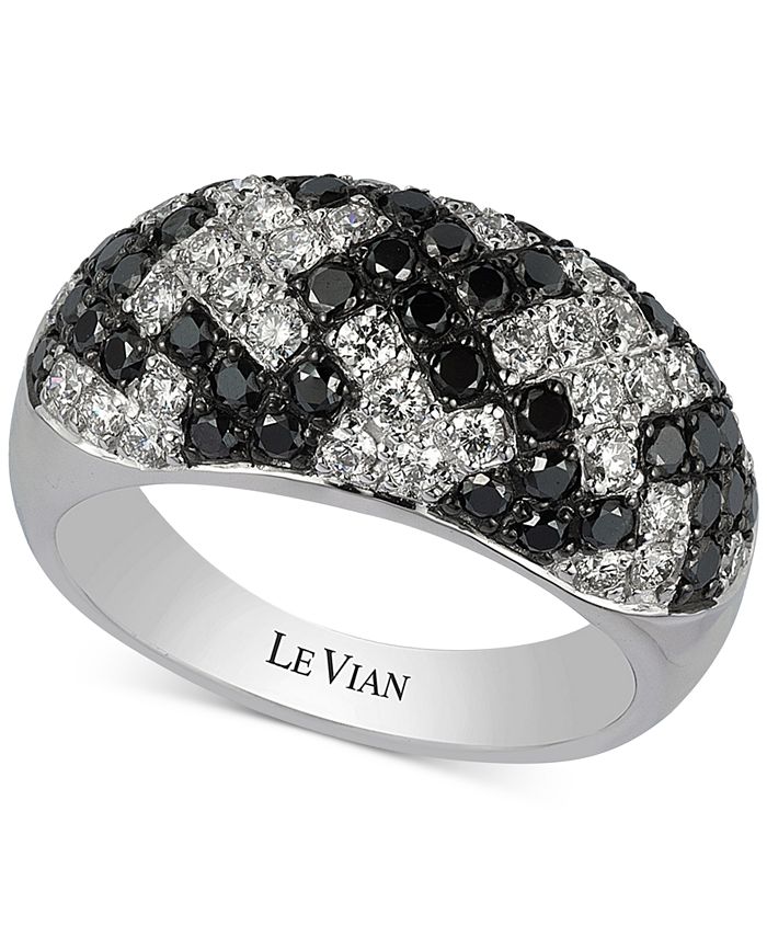 Levian black diamond rings sale