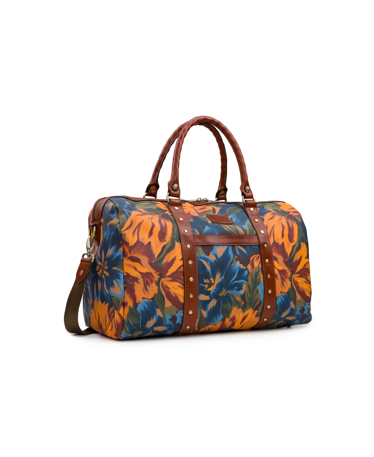 PATRICIA NASH MILANO WEEKENDER ZIPPER DUFFLE BAG 