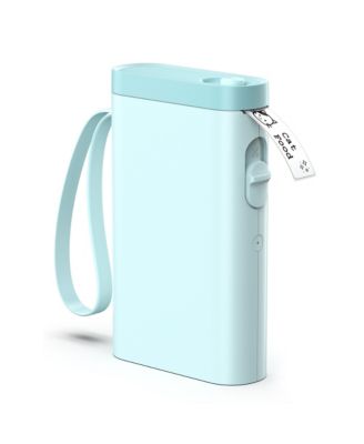 P21-A Label Maker Machine with Tape, Label Printer Thermal Mini Label Makers with Built-in Cutter and Multiple Templates, Portable Printers for School, Office and Home Use, Blue