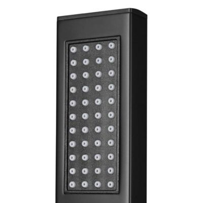 Aquaterior Shower Faucet Set Wall Mount Concealed Mixer Valve Rain Matte Black