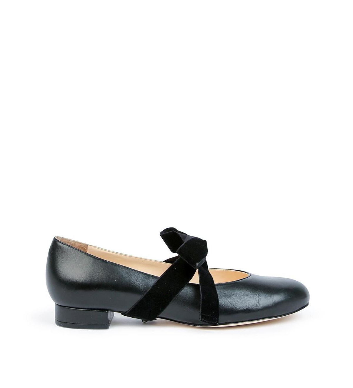 Women's Black Marie Customizable Ballet Flats - Black