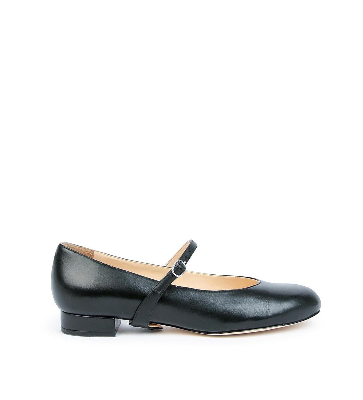 Women's Black Twiggy Customizable Ballet Flats - Black