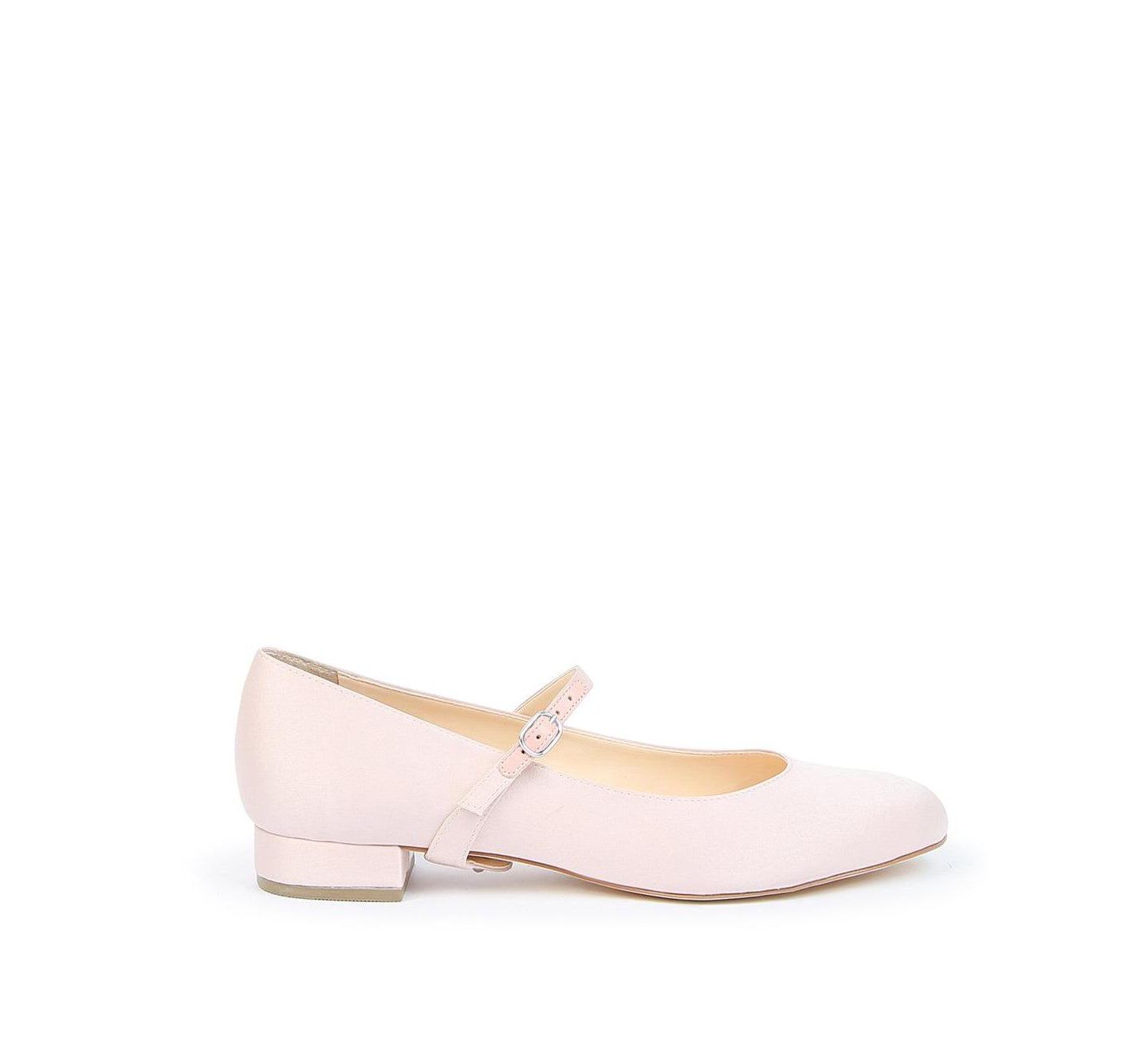 Женские балетки Alterre Rose Satin Twiggy Customizable Ballet Flats, цвет: Розовый атласный — фото 1