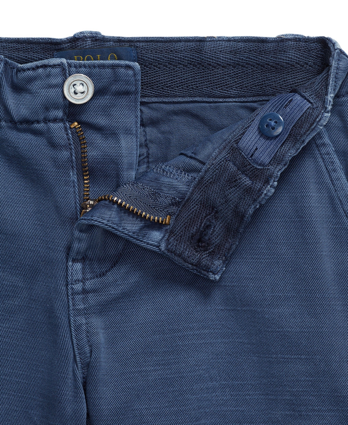 Polo Ralph Lauren Toddler And Little Girls Chino Shorts In Light Navy