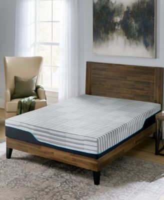 10" Plush Comfort Tri Layered Gel Memory Foam Mattress in a Box - Twin, Exclusively at Macy's