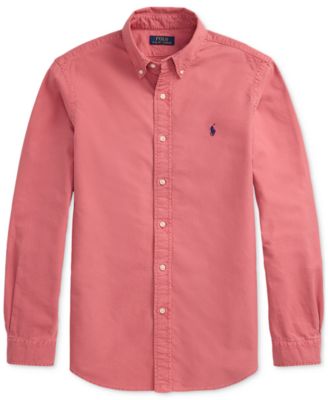 Men's Garment-Dyed Oxford Shirt