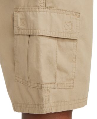 Big Boys Adjustable Waistband Cargo Pocket Shorts