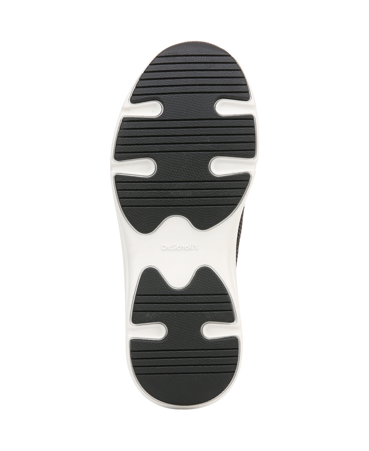Shop Dr. Scholl's Women's Feel Support Washable Lace Up Sneakers In Black Fabric