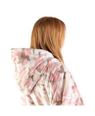 Homey Sherpa Side Pockets Wearable Blanket, Adult
