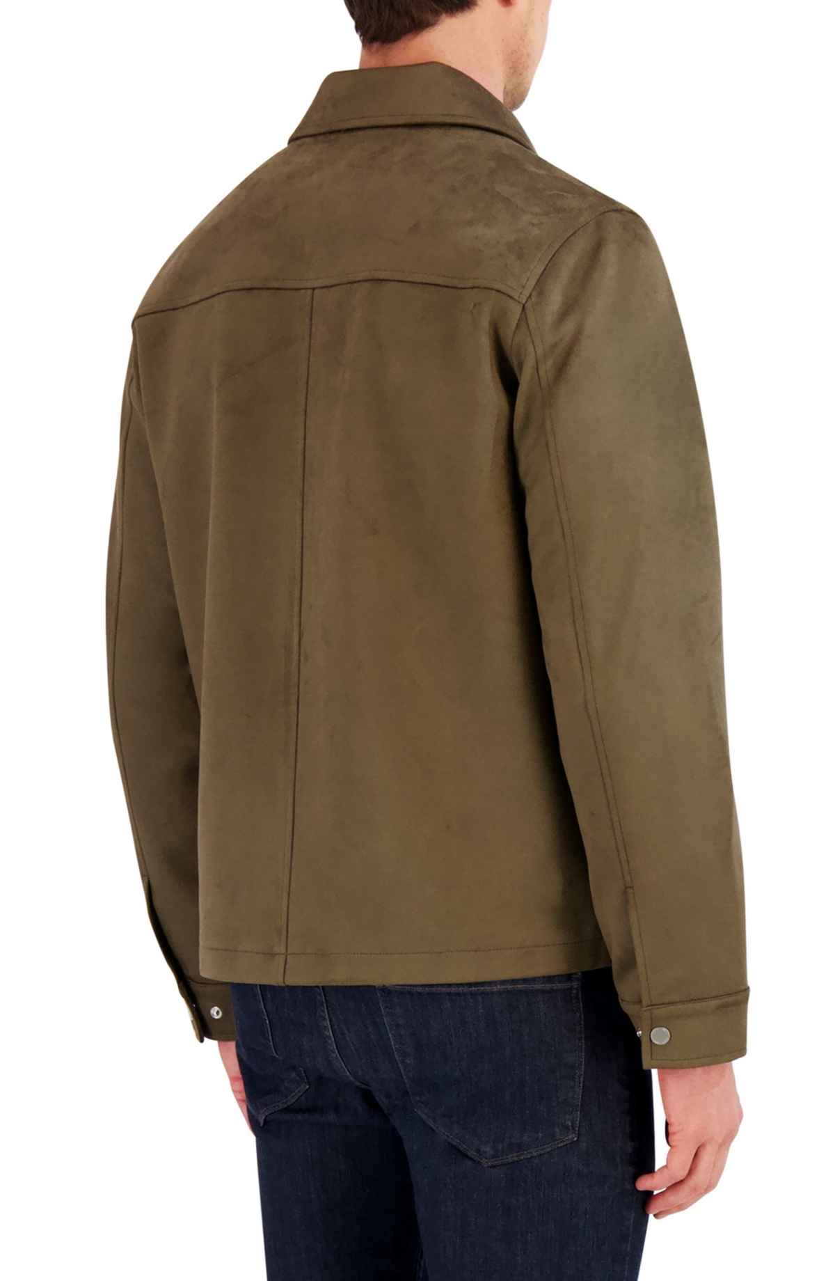 Vince Camuto Men's James Dean Transitional Coat In Dark Olive