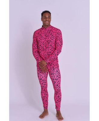 Men's Baselayer Pant - Hotel California Pink Leopard