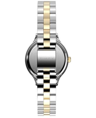 Women's Quartz Analog Two-Tone Stainless Steel Watch, 32mm