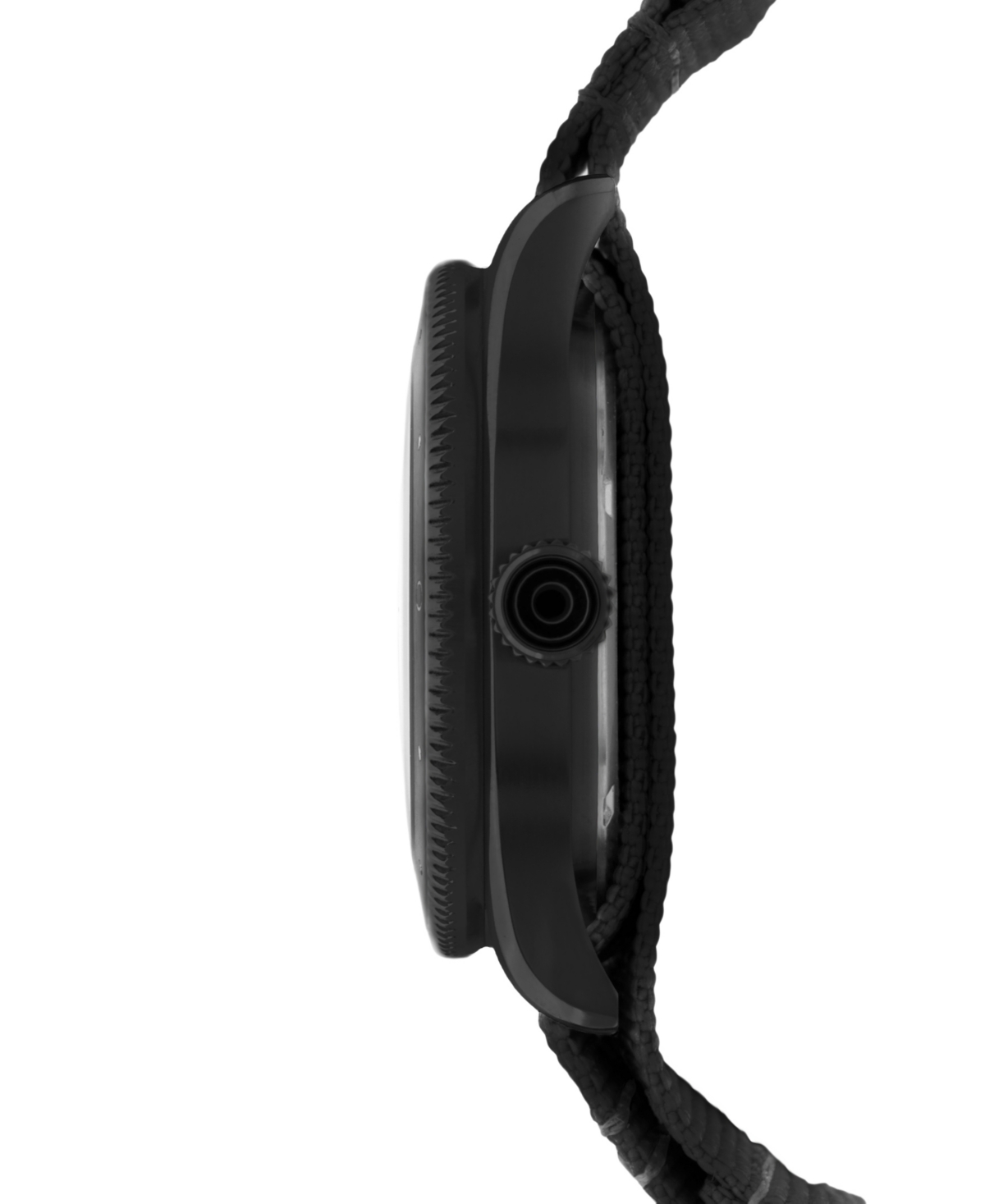 Avi-8 Men's Flyboy Airmaster Sector Meca-quartz Black Nylon Strap Watch, 40mm In Black