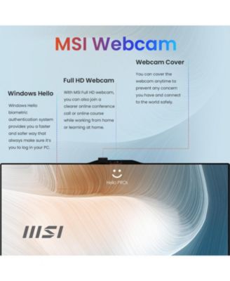 Modern AP242P 23.8" Daily All-in-One Intel Core 5 120U 16GB RAM Intel Graphics 1TB SSD Storage Windows 11 Pro FHD 60Hz