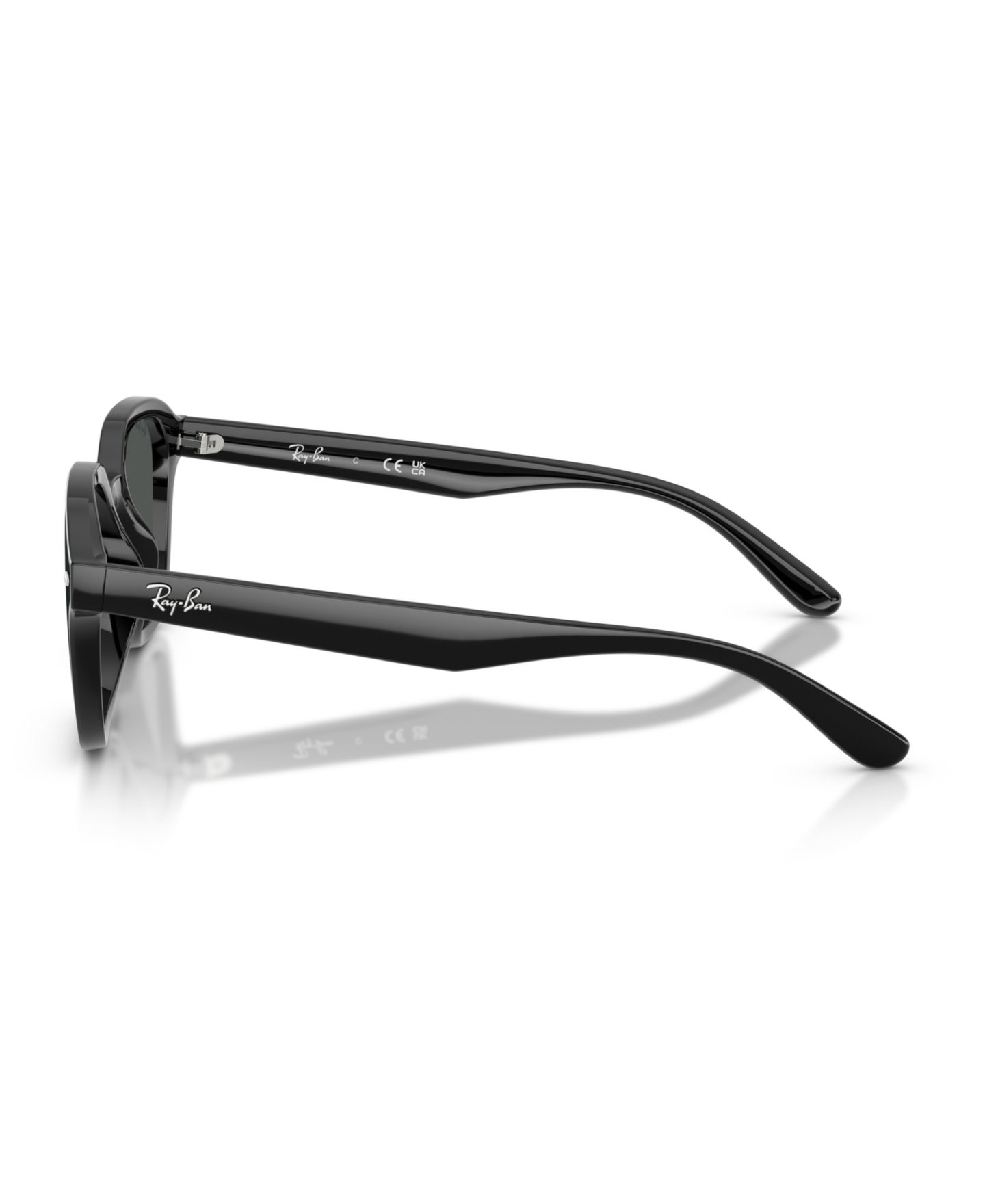 Солнцезащитные очки Ray-Ban Unisex Large Sunglasses, RB4458D, цвет: Чёрный — фото 6