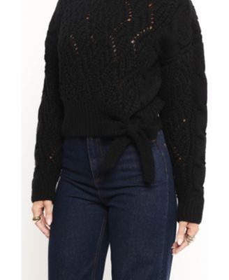 Women's Birdie Tie Side Knit Sweater