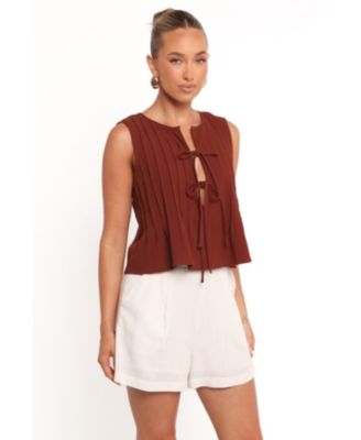 Women's Nika Pleated Top