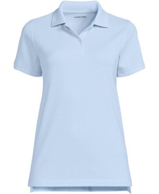 Women's Short Sleeve Mesh Polo Shirt