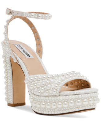 Steve Madden - Women's Assured-P Two-Piece Platform Dress Sandals