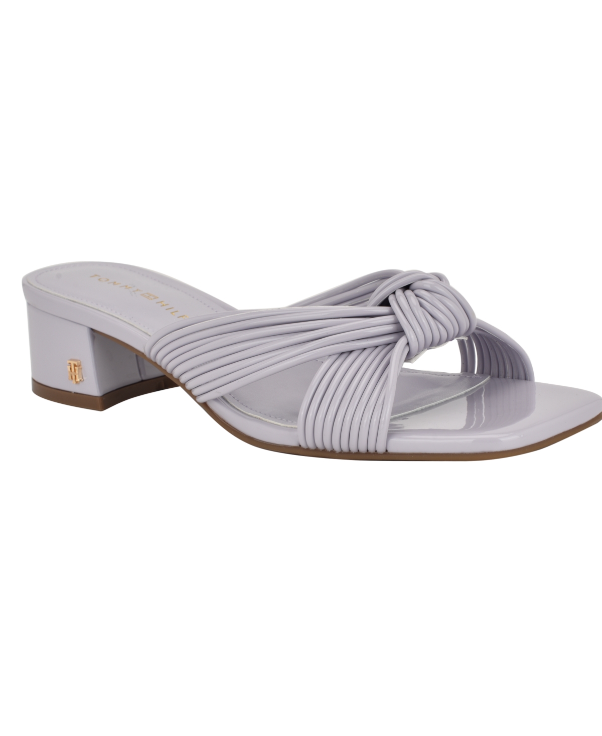Tommy Hilfiger Pilie Slide Sandal In Purple