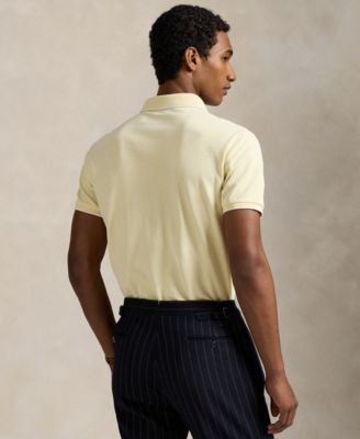 Men's Classic Stretch Oxford Mesh Polo Shirt