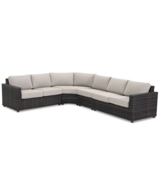 Ember Outdoor 4pc Sectional, Created for Macy's