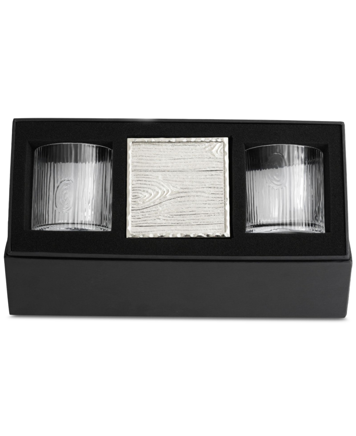 Michael Aram Ivy And Oak Glasses And Coasters Gift Set