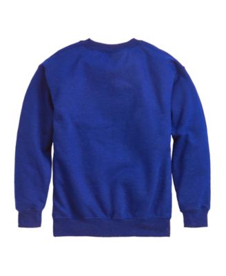 Big Boys Logo Graphic Crew Fleece Sweatshirt