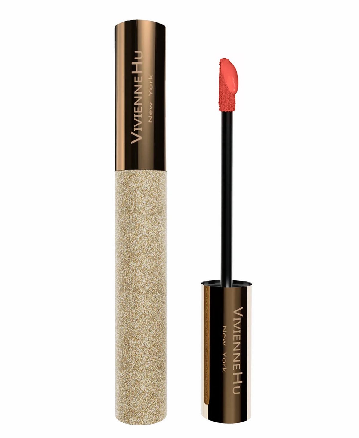 Vivienne Hu Goldsand Max Shine Lip Gloss, 0.15 Oz. In 610 Raspberry