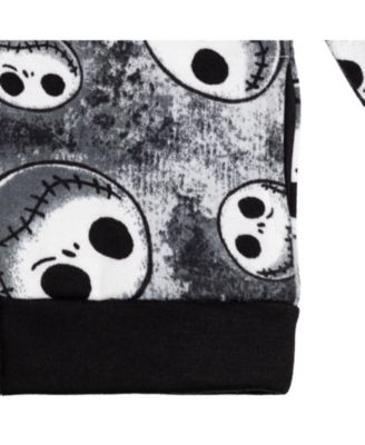 Disney Jack Skellington Fleece Zip Up Hoodie Toddler |Child Boys