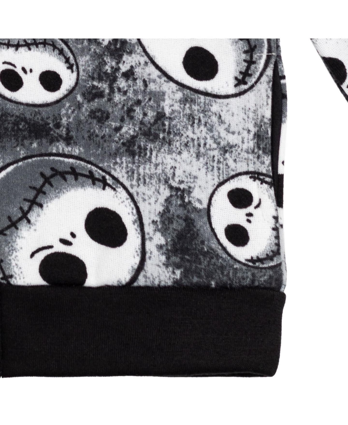 Детское худи Nightmare Before Christmas Disney Jack Skellington Fleece Zip Up Toddler Child Boys, цвет: Чёрный — фото 7