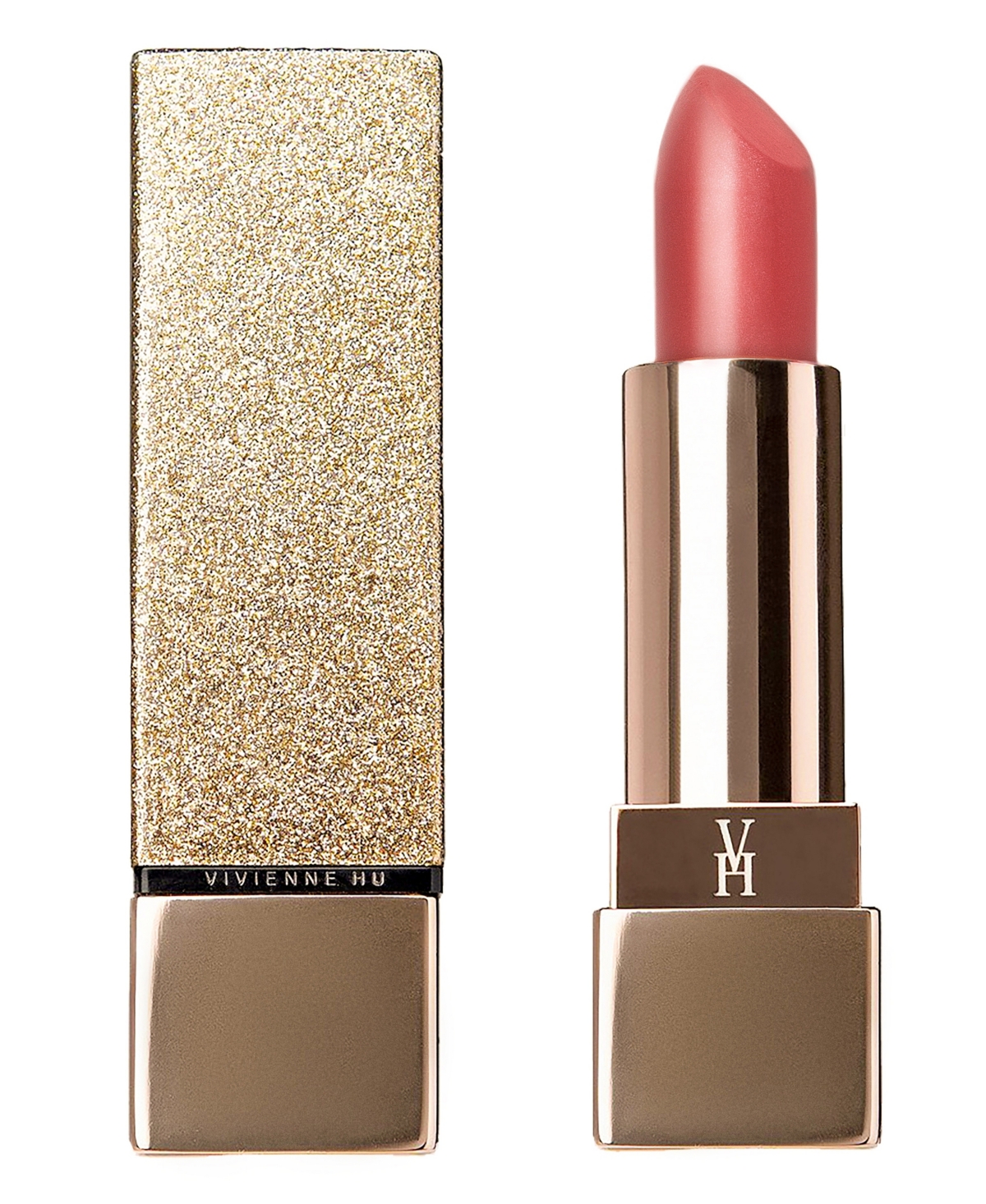 Vivienne Hu Goldsand Shine Lipstick, 0.15 oz In 707 Sun Set
