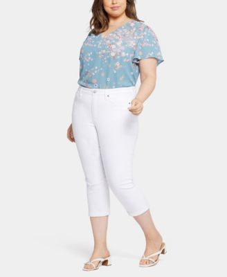 Plus Size Chloe Skinny Capri Jeans