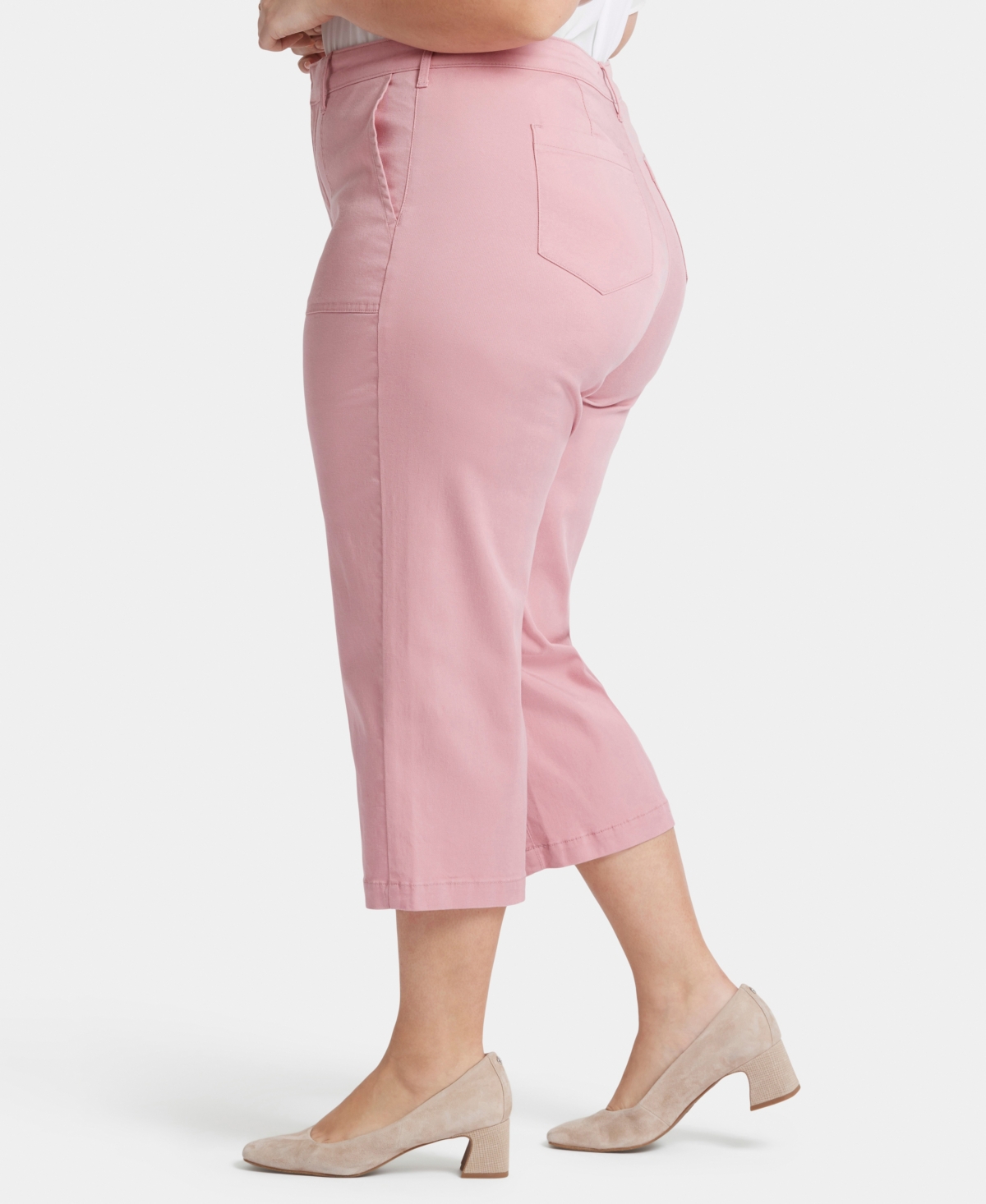 Nydj Plus Size Utility Ankle Pants In Coquette