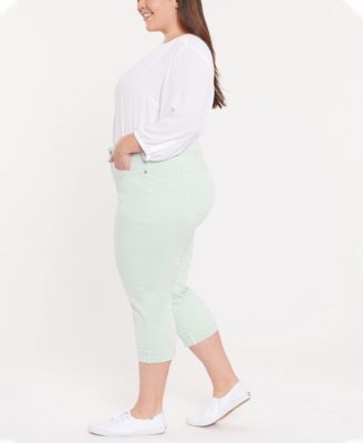 Plus Size Marilyn Crop Cuff Denim Jeans