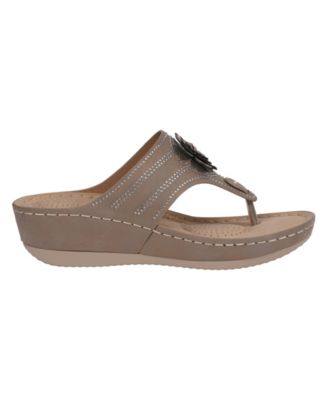 Women's Cora Embellished Floral Wedge Sandals