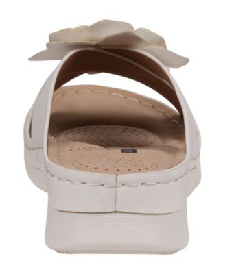 Women's Claire Flower Rosette Comfort Sandals