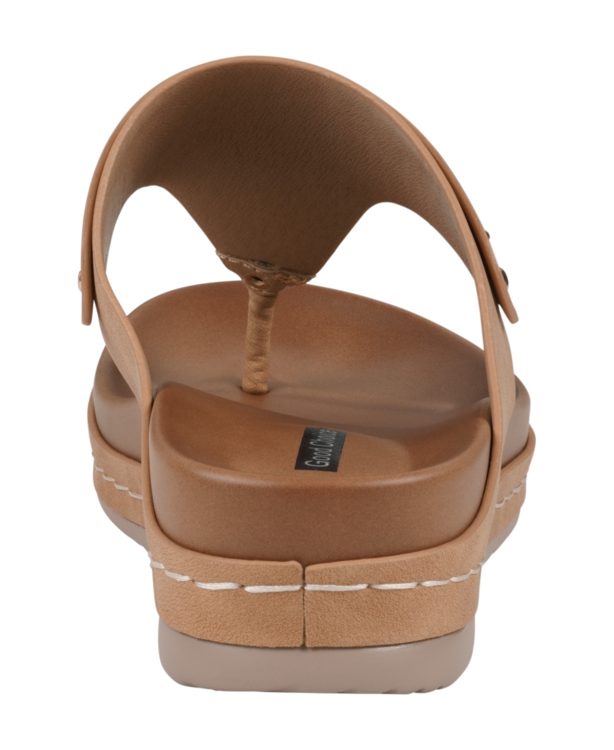 Gc Shoes Women's Tani Thong Wedge Sandals In Tan