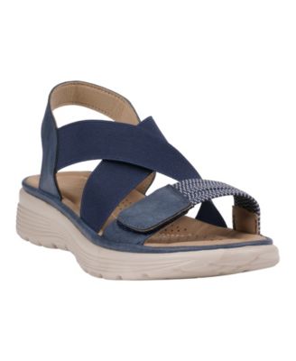 Women's Ariel Elastic Comfort Flat Sandals