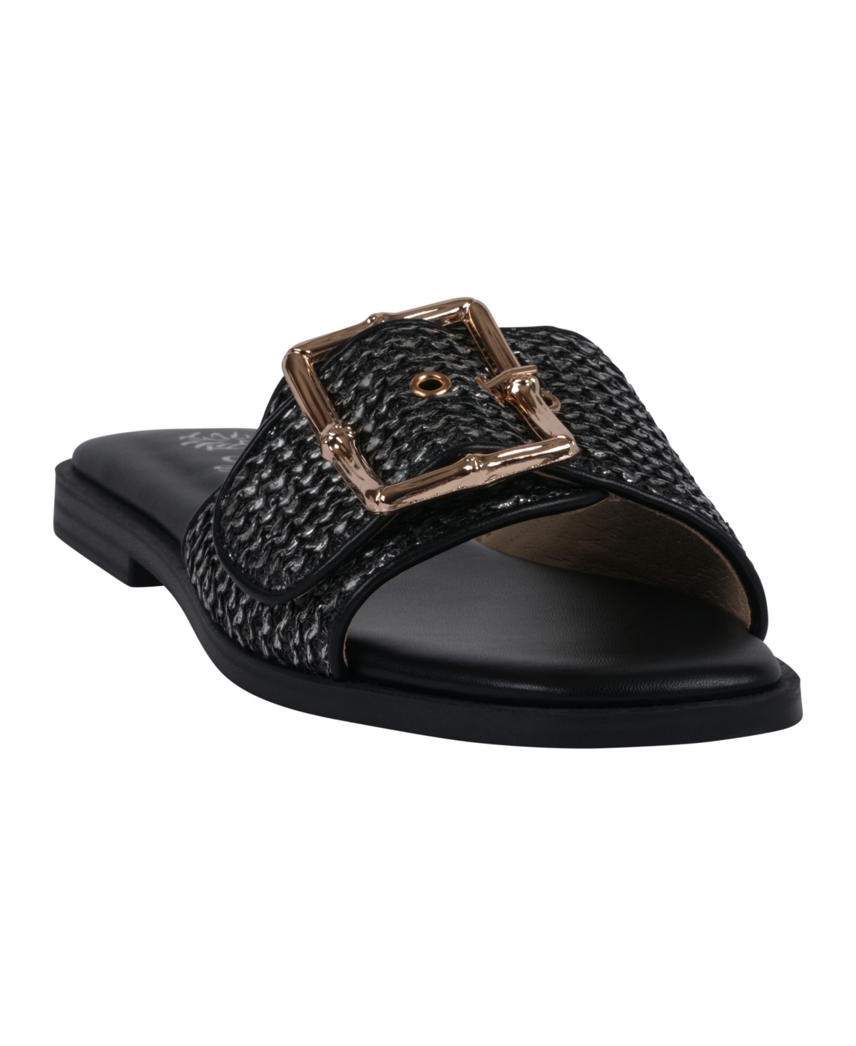 Women's Indie Woven Buckle Flat Sandals - Natural