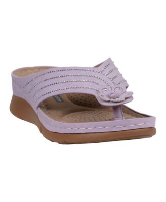 Women's Amari Flower Thong Flat Sandals