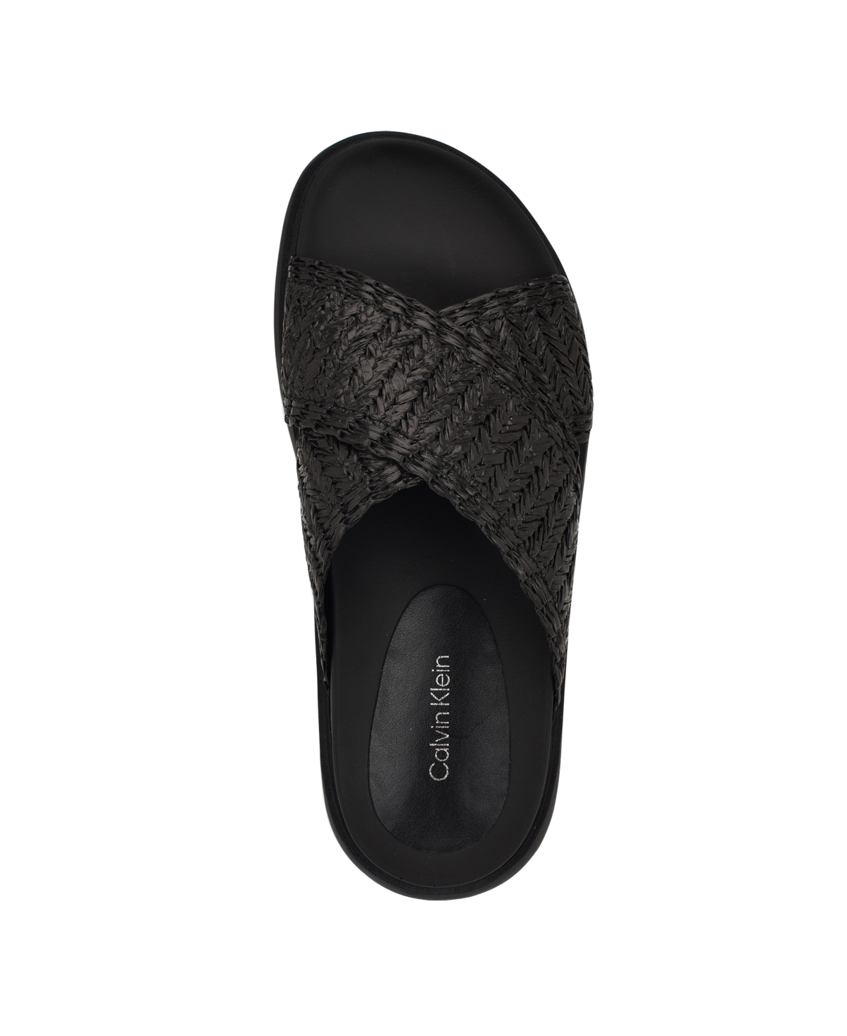 Calvin Klein Pacen Slide Sandal In Black