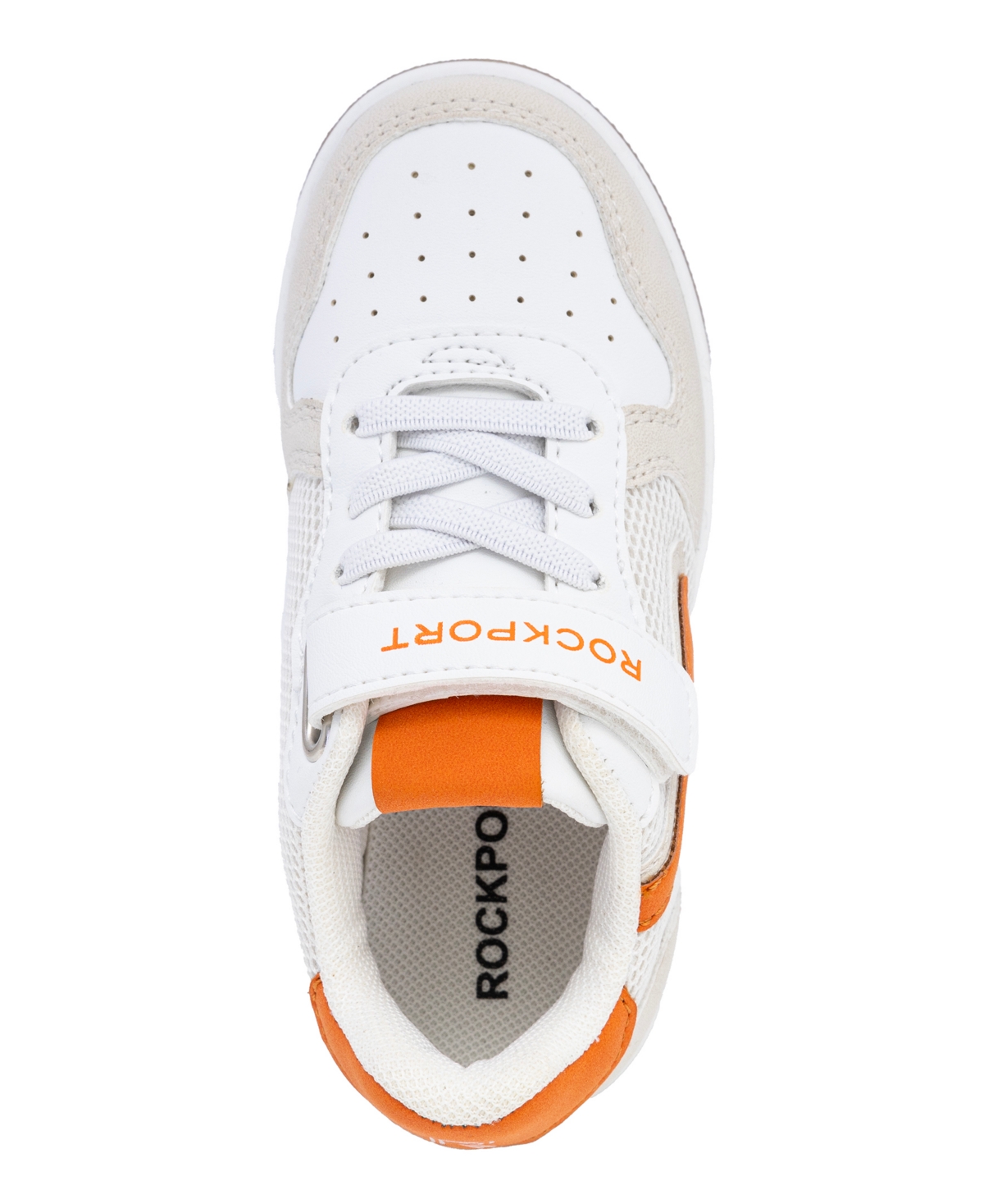 Rockport Toddler And Little Boys Hoffman Casual Sneakers In Bone,orange