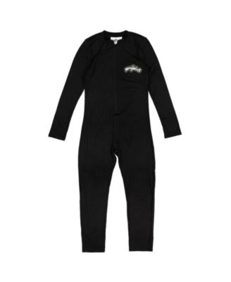 Cat Noir Zip Up Cosplay Costume Coverall Tail Mask and Headband 4 Piece Set