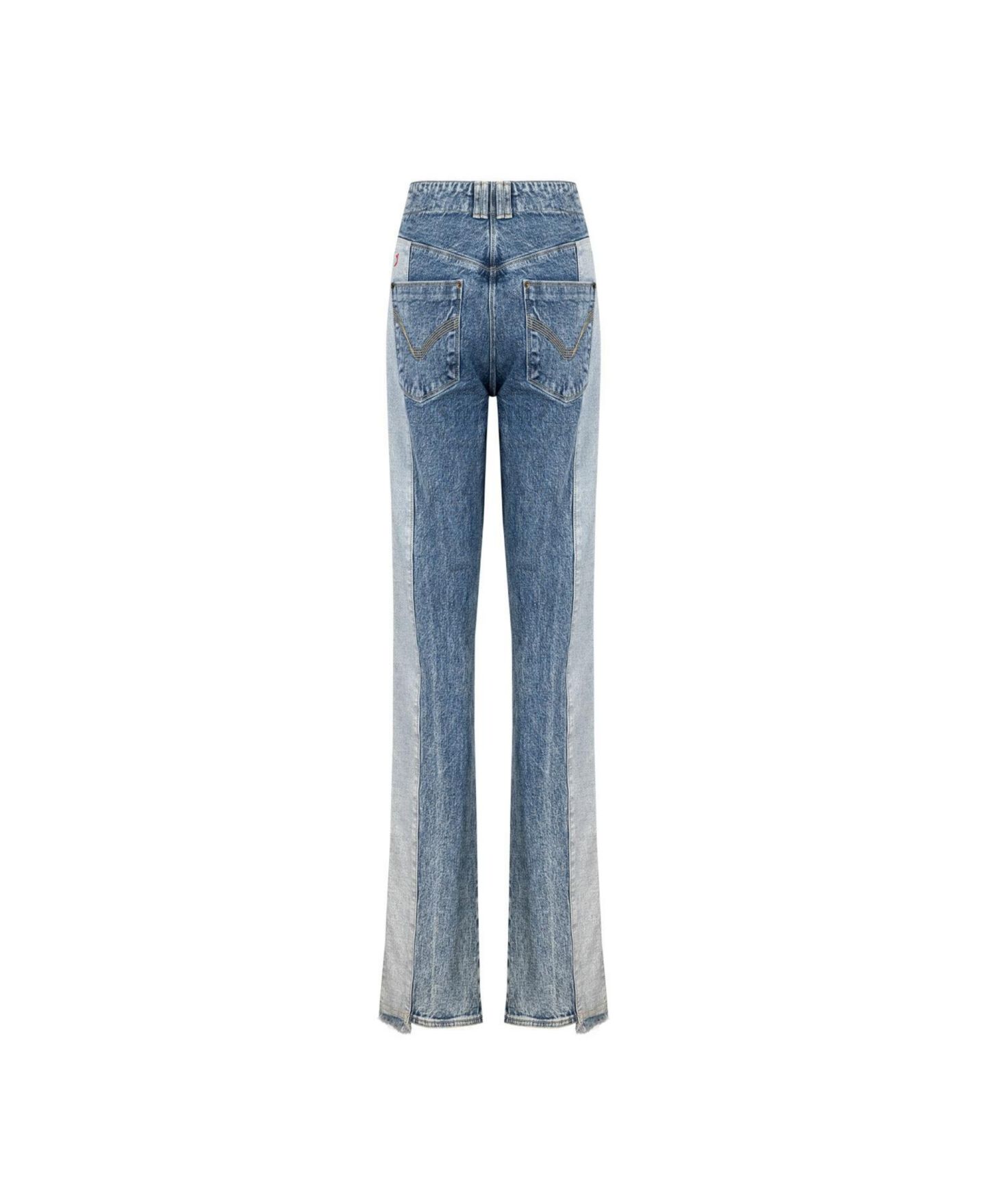 Женские джинсы PCFG Free Heaven Inside Out Blue, цвет: Синий — фото 3