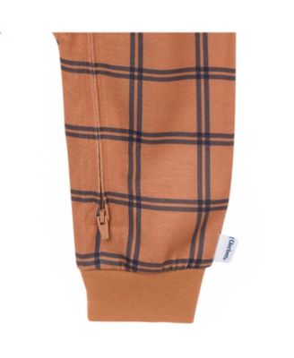 Baby Boys Footless Pajamas with Reverse Zipper, 3-Pack