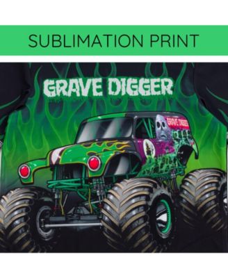 Toddler Boys Pullover Rash Guard and Swim Trunks Outfit Set