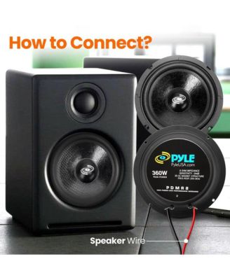 8" 360W High-Power Midrange Speaker Driver - PDMR8