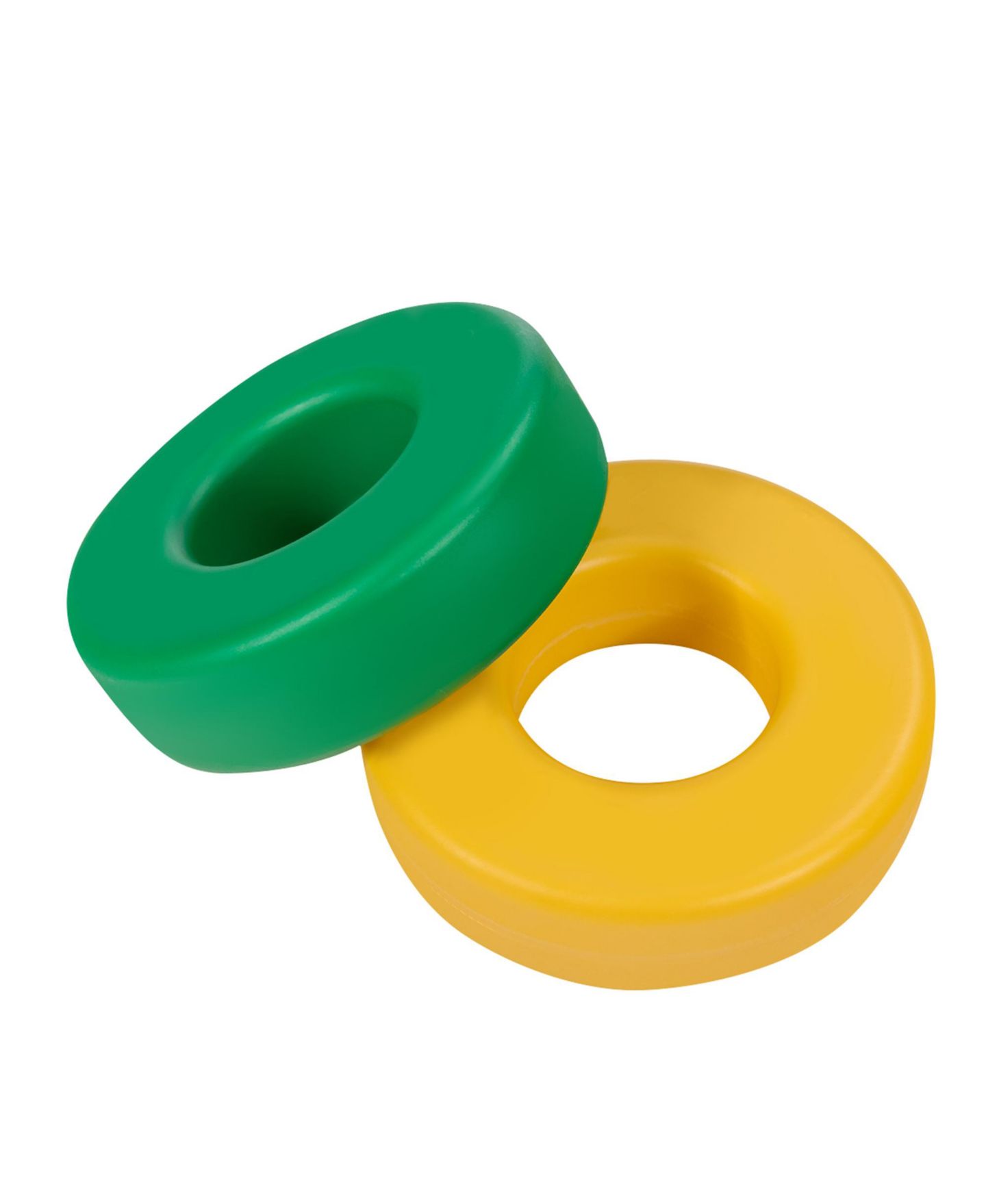 Детские игрушки Gymax Jumbo 4-to-Score Game Set 4 in A Row Kids Adults w/ 42 Jumbo Rings, цвет: Жёлтый — фото 6